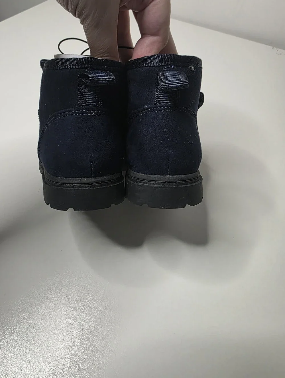 NWT Cat & Jack Boys 10T Navy Magnus Hook & Loop Strap Boots